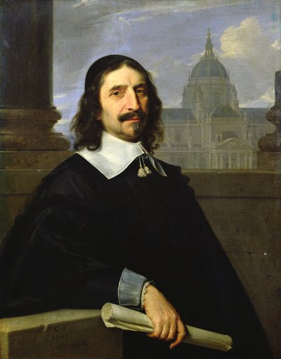 Jacques Lemercier by Philippe de Champaigne